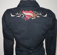 Womens Crimson Heart Cotton Jacket 